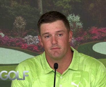 Bryson DeChambeau enters the Masters at '80 percent' (FULL PRESSER) | Golf Channel
