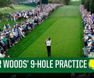 Tiger Woods UPDATE: 9-Hole Practice Day Recap | CBS Sports HQ
