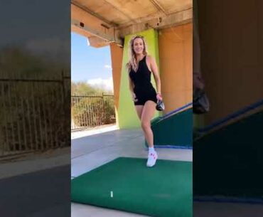 Cute Golf Girl  #shorts #cute #golfgirl