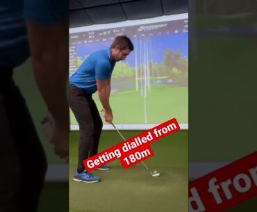 Getting the new @takomogolf 201 irons dialled in from 180m #diy #golf #fyp #grind #youtubeshorts