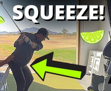 SQUEEZE In Transition For Effortless Hip Rotation And Depth w/ Elite Golf Schools