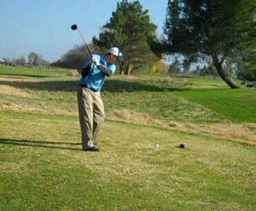 Matt Woo Single Lady Golf Swing - Tee Shot