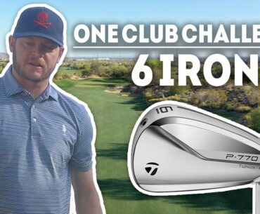 Riggs Vs, One Club Challenge, 6 Iron
