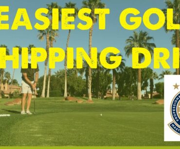 Easy Golf Chipping Drill