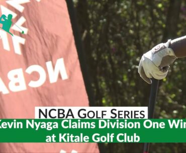 Kevin Nyaga Claims Division One Win at Kitale Leg of NCBA Golf Series