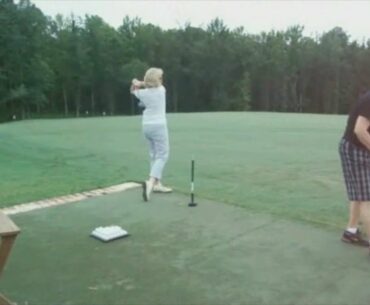 Woman & Young Lady Return to the Game of Golf With a Little Help from Tgolf!