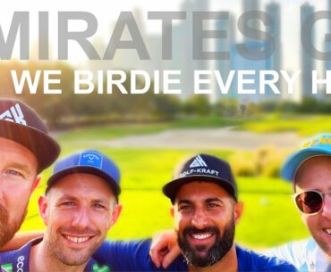 HOW TO BIRDIE EVERY HOLE IN DUBAI EMIRATES GOLF CLUB