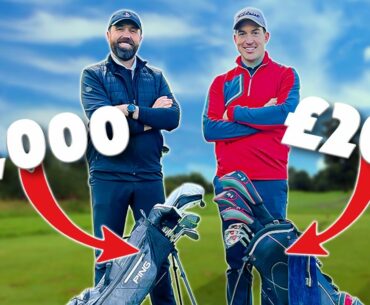 Rick Shiels (own golf clubs) Vs Tour Pro (package set)