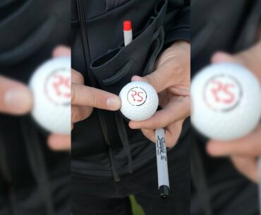 Very cool Rick Shiels GOLF BALLS!!!