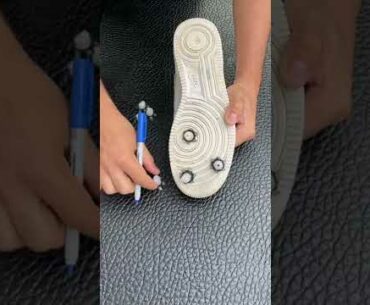 Custom Nike Air Force 1 - Golf Edition!