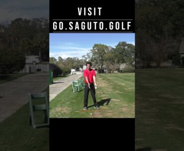 How to USE YOUR BODY for a POWERFUL CONSISTENT Golf Swing  #shorts