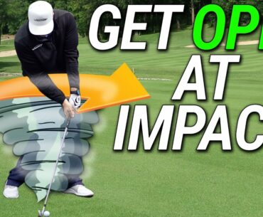 Best Rotation Drill To Get The Hips Open at Impact | THIS JUST WORKS!