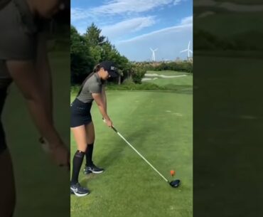 Cute Golf Girl #shorts #golf #golfgirl