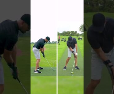 How to STAY DOWN THROUGH IMPACT in the golf swing #shorts #golfswing #golf #ericcogorno