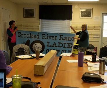 CRR Ladies Golf Banners Unrolled