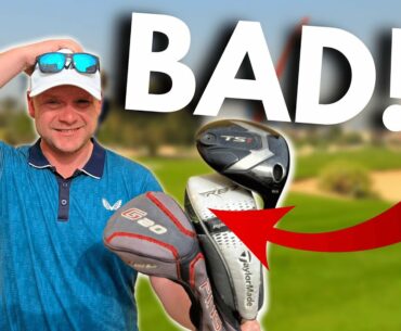 Playing golf with my 70 YEAR OLD Dad's golf clubs!?