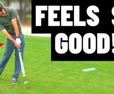 How to Hit the Best Feeling Golf Shots of Your Life - Don't Miss This Golf Swing Tip!