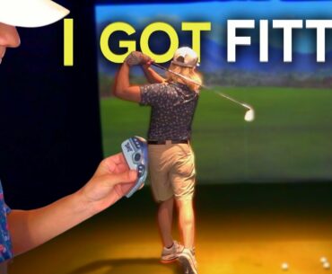 I GOT FIT FOR BRAND NEW GOLF CLUBS!!