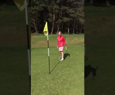 Lady golfer scores an Eagle (nett) at West End Golf Club Halifax