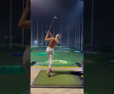 Cute Golf Girl  #shorts #cute #golfgirl