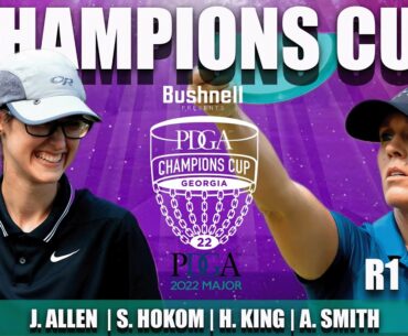 ARP | 2022 Champions Cup | R1/B9 FPO Card | J. Allen: S. Hokom: H. King : A. Smith |  PDGA Major