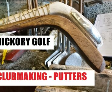 Totally handmade antique style golf putters !