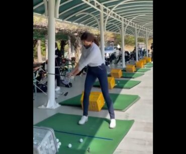 Cute Golf Girl #shorts #golf #golfgirl