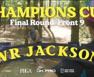 2022 Champions Cup |  Final RD F9 | Tattar, Pierce, Hokom, Scoggins | PDGA Major