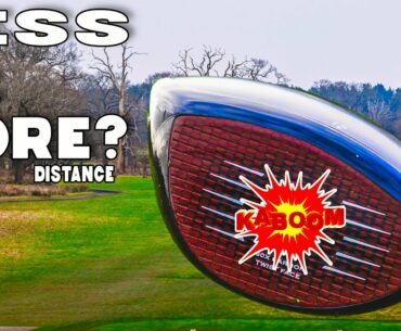 Swing SLOWER And Hit The Golf Ball FURTHER?????