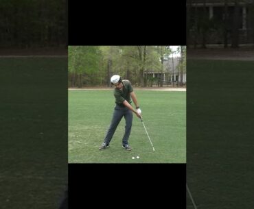 You Must Hit THROUGH the Golf Ball - This is the Secret!   #shorts #golftips #golfswing