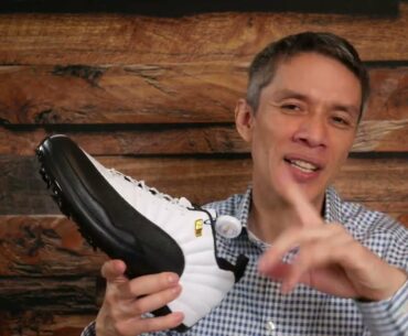 Air Jordan 12 Low 'Taxi' Golf Shoes - The Vintage Golfer