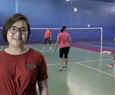 Happening Now: 2nd Members Ladies Badminton Tournament