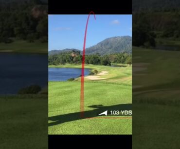 Hitting bombs at Red Mountain G.C. Thailand. #shottracer #redmountain  #golf