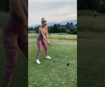 How come the girls I see on the golf course dont look like this. @_paige.renee