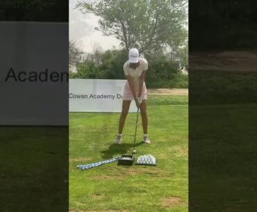 Chiara Noja golf swing motivation. #shorts, #golfshorts, #bestgolf, #alloverthegolf, #googleshorts