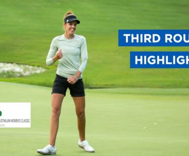 THIRD ROUND HIGHLIGHTS | Australian Women's Classic - Bonville