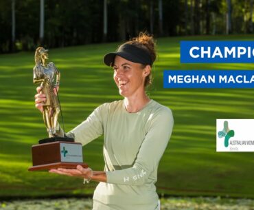 Meghan MacLaren is the 2022 Australian Women's Classic Champion!