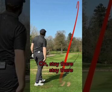 AMAZING golf shot caught on camera!