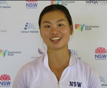 BELINDA JI RD1 INTERVIEW | WOMEN’S NSW OPEN
