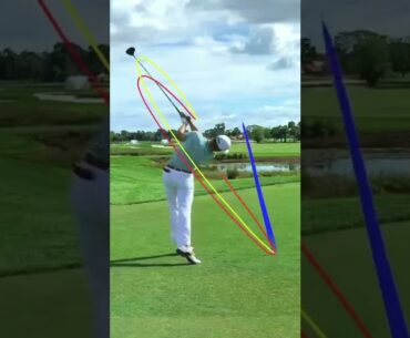 Justin Thomas golf swing on Shot Tracer app
