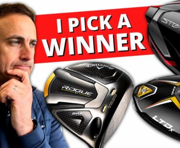 THE BIG DRIVER BATTLE! TaylorMade Stealth vs Callaway Rogue ST Max vs Cobra LTDx