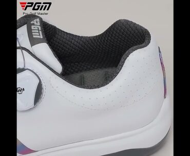 PGM XZ208 waterproof premium golf shoes manufacturer spike less ladies golf shoes