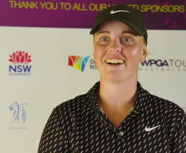 MAJA STARK RD3 INTERVIEW | WOMEN’S NSW OPEN