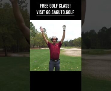 Swing EASY and Hit 50 YARDS FARTHER With This Simple Tip  #shorts #golfswing