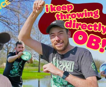 AMATEUR plays a HARD disc golf course!! | 2022 Dynamic Discs Open P1 | Mic'd Up Practice Round
