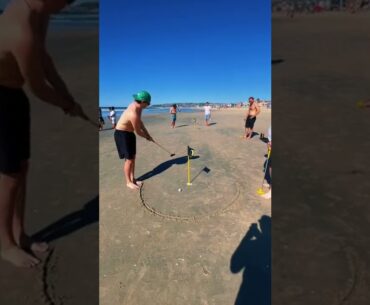 America’s next #1 beach game  @lowtidegolf #golf  #shorts #golftiktok