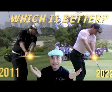 Rory McIlroy Golf Swing Today vs 11 Years Ago!