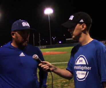 OLLU baseball vs. Schreiner University (April 26, 2022)