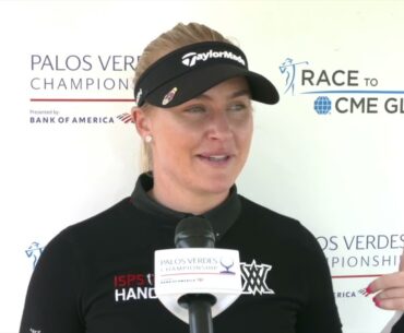 Charley Hull Thursday Interview 2022 Palos Verdes Championship