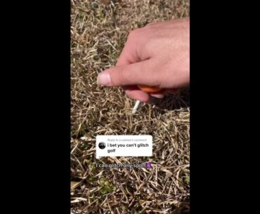 Golf glitch?  #golf  #shorts #golftiktok